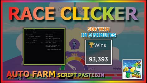 Start the Roblox Fly <strong>Race</strong> game. . Race clicker script pastebin